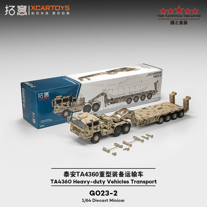 Heavy Equipment Armor - Döküm 1:64 Ölçekli TA4360 Ağır Ekipman