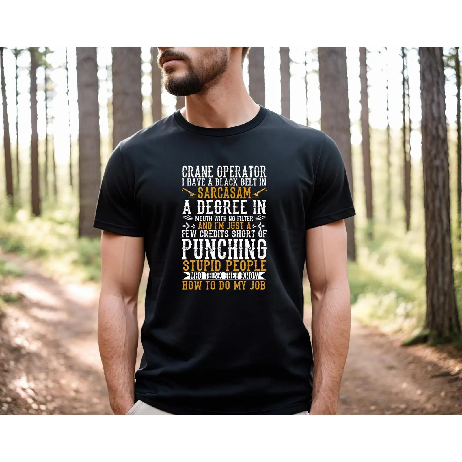Heavy Equipment Quotes - Vinç Operatörü Alaycı Söz Tişörtü Komik