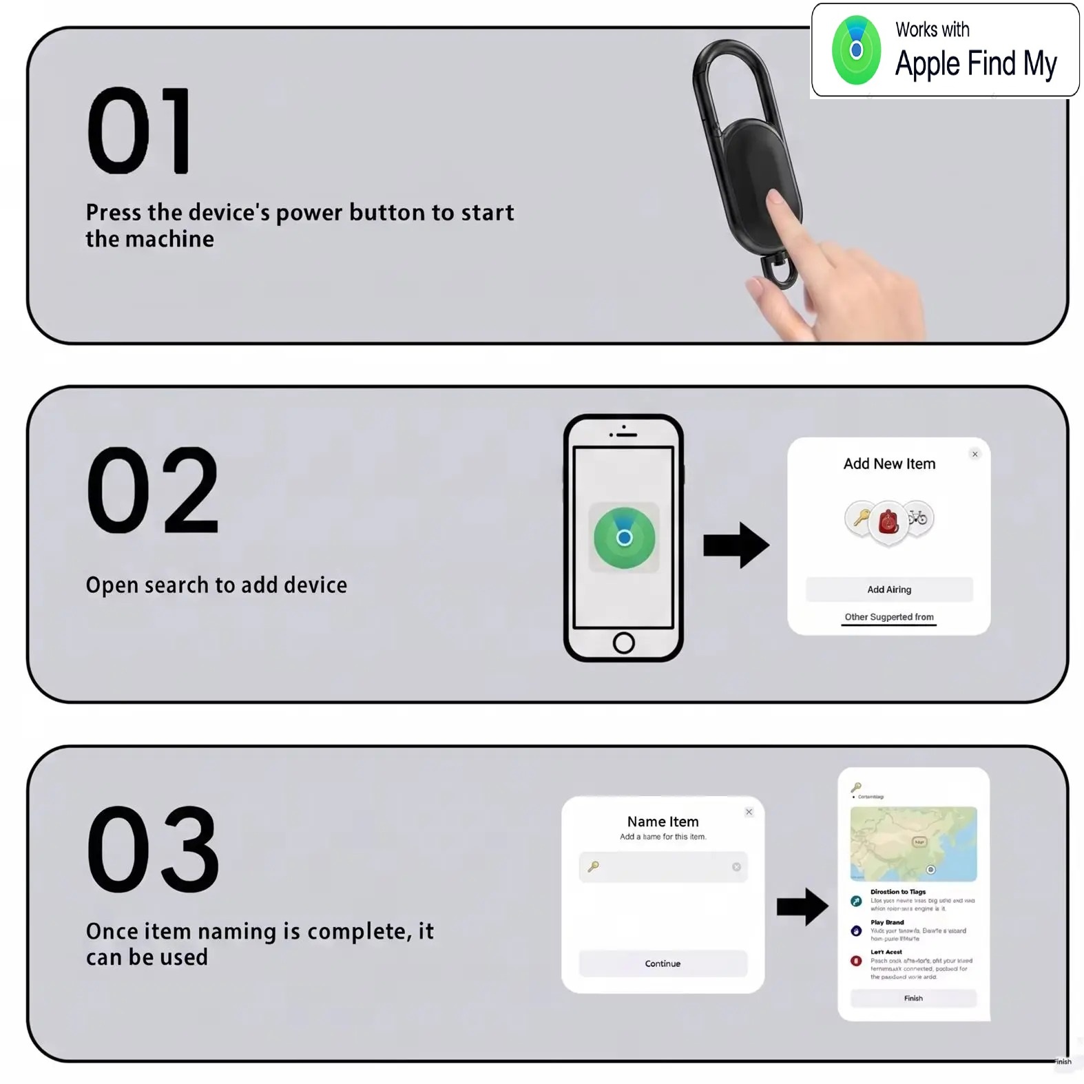 Kayıp önleyici GPS airtag Akıl - Heavy Equipment Gps Tracker incelemesi ve fiyatı