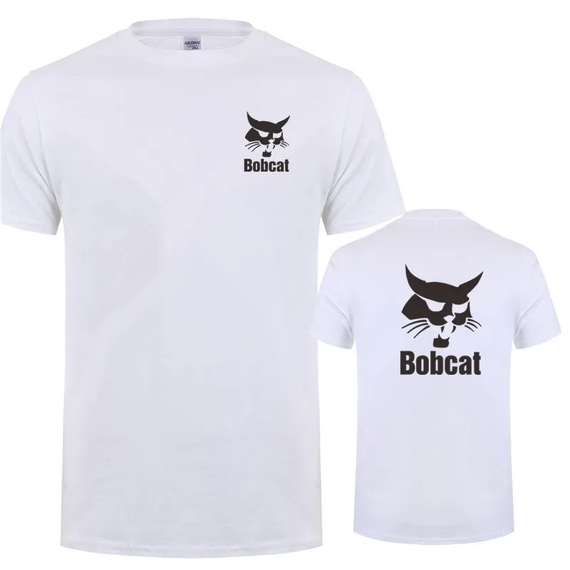 Bobcat T Shirt Yaz Erkek Kısa  - Heavy Equipment Logo incelemesi ve fiyatı