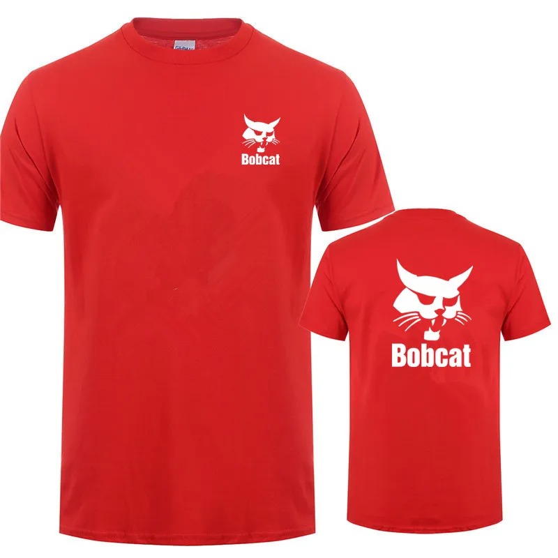 Bobcat T Shirt Yaz Erkek Kısa  - Heavy Equipment Logo incelemesi ve fiyatı