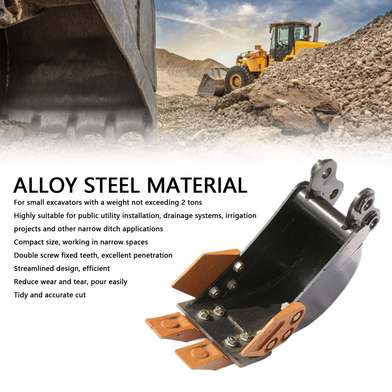 Metal Mini Ekskavatör Kepçesi  - Heavy Equipment Excavator incelemesi ve fiyatı